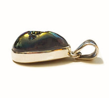 Load image into Gallery viewer, Royal Aura Quartz Pendant with Druzy