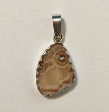 Load image into Gallery viewer, Butterfly Wing Pendant Pearl Blue Morpho Butterfly Pendant Extra Small Size