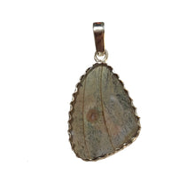 Load image into Gallery viewer, Butterfly Wing Pendant Speckled Numberwing in Small Size