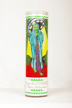 Load image into Gallery viewer, Prayer for Immediate Alien Abduction Funny Prayer Candle