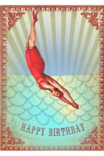 Load image into Gallery viewer, Whimsical Card Papaya Art 5x7 Greeting Card