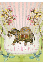 Load image into Gallery viewer, Whimsical Card Papaya Art 5x7 Greeting Card