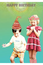 Load image into Gallery viewer, Whimsical Card Papaya Art 5x7 Greeting Card