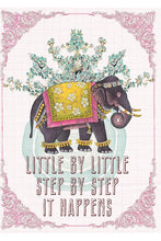 Load image into Gallery viewer, Whimsical Card Papaya Art 5x7 Greeting Card