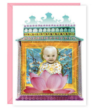 Load image into Gallery viewer, Whimsical Card Papaya Art 5x7 Greeting Card