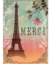 Load image into Gallery viewer, Whimsical Card Papaya Art 5x7 Greeting Card