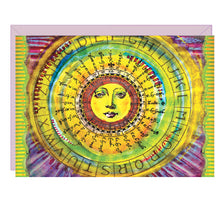 Load image into Gallery viewer, Whimsical Card Papaya Art 5x7 Greeting Card