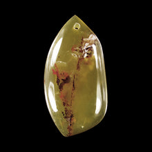 Load image into Gallery viewer, African Green Opal bead in puffy flame shape