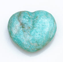 Load image into Gallery viewer, Amazonite Mini Puffy Heart - Awaken your Inner Spiritual Warrior