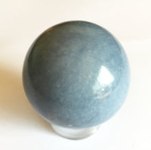 Load image into Gallery viewer, Angelite Sphere 42mm