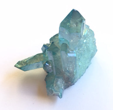Aqua Aura Quartz Crystal