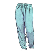 Load image into Gallery viewer, Tienda Ho Dusty Sage Green Cotton Rayon Moroccan Harem Pants