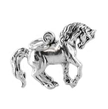 Load image into Gallery viewer, Arabian Horse Charm of Solid Sterling Silver