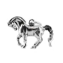 Load image into Gallery viewer, Arabian Horse Charm of Solid Sterling Silver