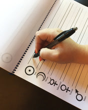 Load image into Gallery viewer, Astrological Symbols Practice Pad by Stephanie Jourdan, Ph.D.