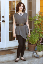 Load image into Gallery viewer, Tienda Ho Moroccan Top Loose Fit Cotton Rayon Monsoon Top