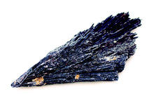 Load image into Gallery viewer, Black Kyanite Specimen - Looks like sparkly feathers