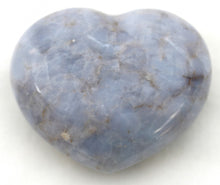 Load image into Gallery viewer, Dumortierite Puffy Heart for Longevity