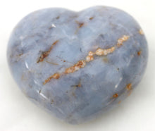 Load image into Gallery viewer, Dumortierite Puffy Heart for Longevity