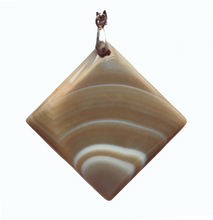 Load image into Gallery viewer, Brazilian Banded Agate Pendant aka Brazilian Ribbon Agate