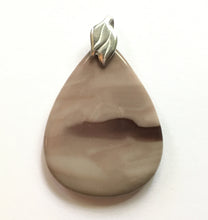Load image into Gallery viewer, Cappuccino Zebra Jasper Pendant