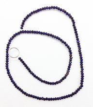 Load image into Gallery viewer, Cobalt Royal Aura Agate 3mm Round Faceted Beads