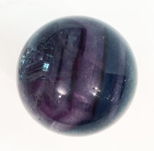 Load image into Gallery viewer, Fluorite Sphere 45mm wide