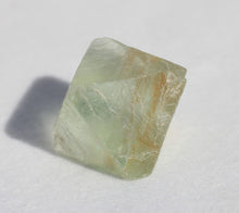 Load image into Gallery viewer, Fluorite Octahedron - slightly cloudy 1 inch size