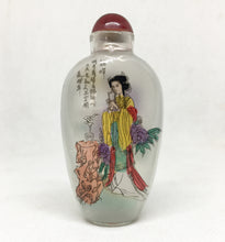 Load image into Gallery viewer, Heian Woman with Incense Snuff Bottle Glass Ornament