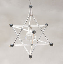 Load image into Gallery viewer, Merkaba Mobile for Greater Brain Accessibility: Sacred Geometry Star of David