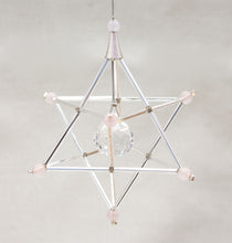 Load image into Gallery viewer, Merkaba Mobile for Greater Brain Accessibility: Sacred Geometry Star of David