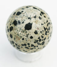 Load image into Gallery viewer, Dalmatian Jasper Sphere - Dispels Worry, Negativity and Nightmares