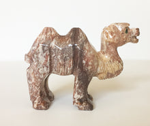 Load image into Gallery viewer, Camel Figurine Soapstone Carving