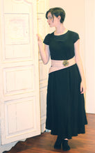 Load image into Gallery viewer, Boho Leather Belt in Light Rose Pink with whip stitching design.  M/L