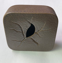 Load image into Gallery viewer, Japanese Square Vase in Bronze Pebble Finish