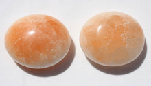 Load image into Gallery viewer, Peach Orange Selenite Sleeping Stones for Sleep, Peaceful Dreams or Meditation - Put in Child's Room to Banish Fear of Dark