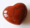 Load image into Gallery viewer, Red Jasper Puffy Heart  for Increased Confidence, Drive and Ambition