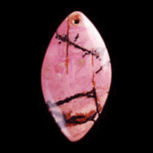 Load image into Gallery viewer, Dendrite Rhodonite Bead in Marquise Shape