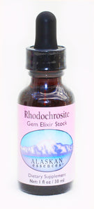 Rhodochrosite Gem Elixir 1 oz Alaskan Essences