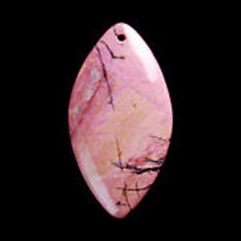 Load image into Gallery viewer, Dendrite Rhodonite Bead in Marquise Shape