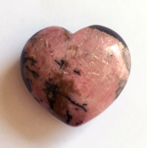 Rhodonite Puffy Heart 31mm