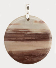 Load image into Gallery viewer, Cappuccino Zebra Jasper Pendant