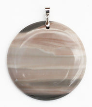Load image into Gallery viewer, Cappuccino Zebra Jasper Pendant