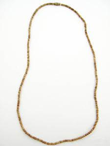 Sandalwood 3mm Bead Necklace 19 inch