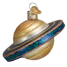 Load image into Gallery viewer, Saturn Planetary Ornament - great on a tree or form your ceiling