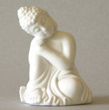Load image into Gallery viewer, Seated Buddha Statue in Blanc-de-Chine Porcelain