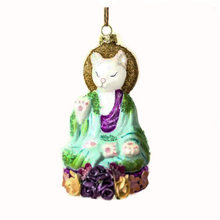 Load image into Gallery viewer, Serenity Cat Ornament Glitter Embellishment