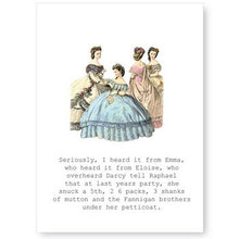 Load image into Gallery viewer, Victorian Blank Greeting Cards with Glittered Embellishment