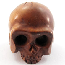 Load image into Gallery viewer, Skull Bead Ojime Bead
