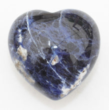 Load image into Gallery viewer, Sodalite Heart 1.5 inches Puffy Heart